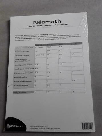 Nėomath Jeu de cartes Résolution de problèmes Math, Enlèvement ou Envoi, Neuf
