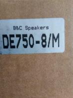 B&C Speakers 2 "DE750-8 / M + klaxon ME60