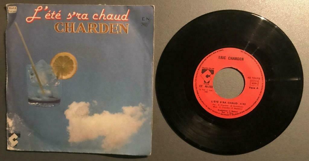 Vinyle de Eric Charden .. -, Enlèvement ou Envoi, Utilisé, Autres genres, Single
