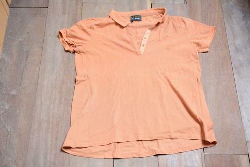 The Kooples Sport Polo t-shirt abrikoos L, Kleding | Dames, T-shirts, Gedragen, Maat 42/44 (L), Oranje, Korte mouw, Verzenden