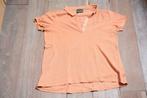 The Kooples Sport Polo t-shirt abricot L, Taille 42/44 (L), Manches courtes, Porté, Orange