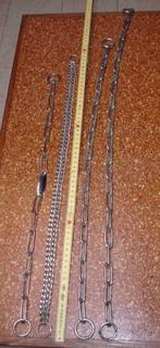 Metalen halsband (ketting) voor hond, Dieren en Toebehoren, Honden-accessoires, Ophalen of Verzenden, Gebruikt