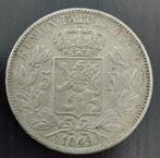 Belgium 1849 - 5 Frank Zilver - Leopold I - Morin 39a - ZFr, Timbres & Monnaies, Argent, Envoi, Monnaie en vrac, Argent