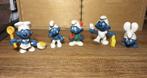 9 figurines Schtroumpfs années 60/70, Utilisé, Enlèvement ou Envoi