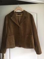 Bruine ribfluwelen blazer Caroline Biss large, Kleding | Dames, Jasjes, Kostuums en Pakken, Kostuum of Pak, Bruin, Maat 42/44 (L)