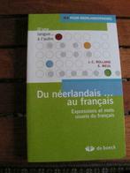 Boek “Du néerlandais au français”, Livres, Enlèvement ou Envoi, Neuf