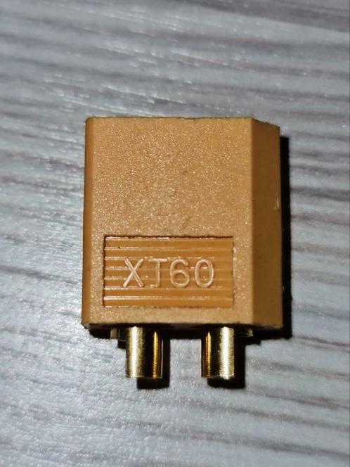 XT60 connector mannelijk, Hobby en Vrije tijd, Modelbouw | Radiografisch | Auto's, Nieuw, Onderdeel, Elektro, Schaal 1:10, Ophalen of Verzenden