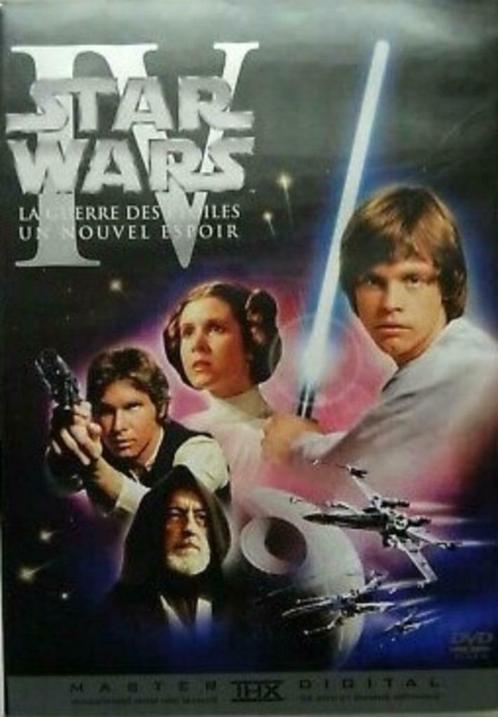 Star Wars IV A new hope, CD & DVD, DVD | Science-Fiction & Fantasy, Comme neuf, Science-Fiction, À partir de 12 ans, Envoi