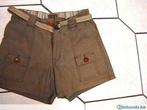 cks  kakikleurige schort, Ophalen, Gebruikt, Meisje, Broek