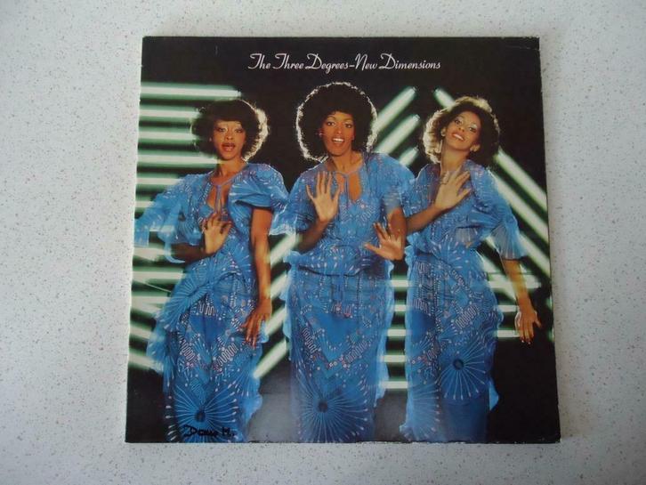 LP The Three Degrees" New Dimensions anno 1978., Cd's en Dvd's, Vinyl | R&B en Soul, Gebruikt, Soul of Nu Soul, 1960 tot 1980