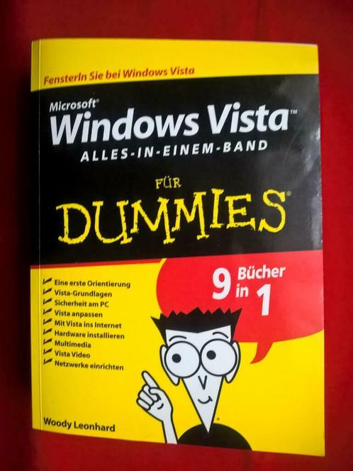 Lehrbuch WINDOWS VISTA für DUMMIES von Woody Leonhard, Boeken, Informatica en Computer, Nieuw, Besturingssystemen, Ophalen of Verzenden