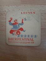 bierkaart Stella Artois 1958 bierfestival Pinksterdagen Leuv, Verzamelen, Biermerken, Ophalen of Verzenden