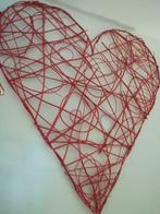 Coeur géant en rotin 1M20 déco mariage plan table, Ophalen, Gebruikt