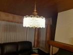 Vintage hanglamp koper en glas  40cm, Huis en Inrichting, Ophalen, Zo goed als nieuw, Vintage