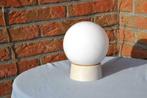 §plafonnier avec boule blanche, Maison & Meubles, Enlèvement ou Envoi, Utilisé