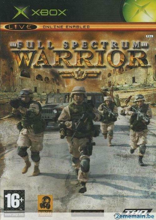 JEU XBOX - Full Spectrum Warrior, Consoles de jeu & Jeux vidéo, Jeux | Xbox Original, Utilisé, Enlèvement