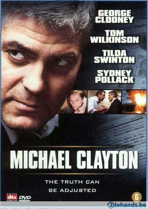 DVD - Michael Clayton, Cd's en Dvd's, Dvd's | Thrillers en Misdaad, Nieuw in verpakking, Maffia en Misdaad, Vanaf 6 jaar, Ophalen of Verzenden