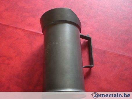 Cruche 1 litre. Etain  89%., Maison & Meubles, Accessoires pour la Maison | Autre, Utilisé, Enlèvement ou Envoi