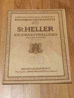 Partitions : St. Heller Etudes et préludes pour piano N 857, Musique & Instruments, Piano, Utilisé, Enlèvement ou Envoi, Classique