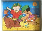 Puzzel 35 stukken: Aan zee spelen op het strand, 10 tot 50 stukjes, 4 tot 6 jaar, Gebruikt, Ophalen of Verzenden