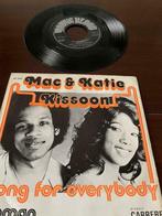 7" Mac & Katie Kissoon: Song for everybody/Woman, Cd's en Dvd's, 7 inch, Zo goed als nieuw, Single, Verzenden