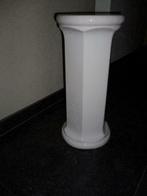 Pieds de stalle en faïence blanc colonne porte fleurs déco, Maison & Meubles, Accessoires pour la Maison | Colonnes & Piliers