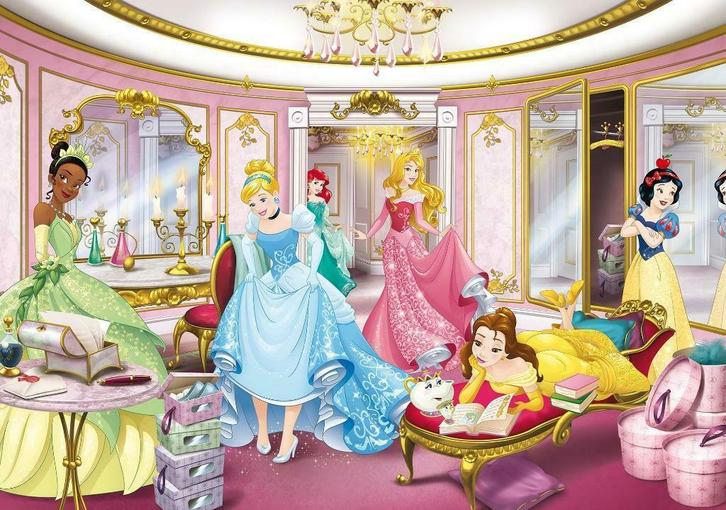 Disney Princess behang Mirror, 368 x 254 cm *Muurdeco4kids, Kinderen en Baby's, Kinderkamer | Inrichting en Decoratie, Nieuw, Wanddecoratie