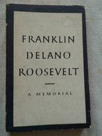 "Franklin Delano Roosevelt" a memorial - 1948, Enlèvement ou Envoi