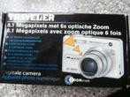 Fototoestel Traveler, 4 t/m 7 keer, Gebruikt, 8 Megapixel, Ophalen of Verzenden