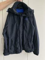 Winterjas Abercrombie & Fitch donkerblauw, Kleding | Heren, Ophalen of Verzenden, Zo goed als nieuw, Maat 48/50 (M), Blauw