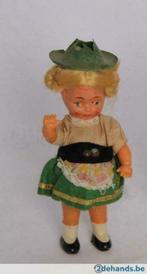 oud tiroler popje ( dancing doll ), Verzamelen, Poppen, Gebruikt, Ophalen of Verzenden