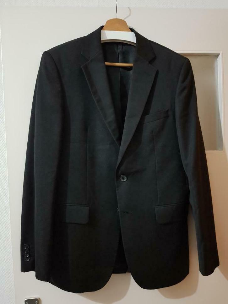 Zwarte kostuumjas van Hatemoglu, Kleding | Heren, Kostuums en vesten, Zo goed als nieuw, Maat 48/50 (M), Zwart, Ophalen of Verzenden