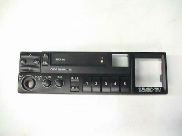 jw0057: frontpaneel van blauwpunkt Cambridge CC31, Auto diversen, Autoradio's, Gebruikt, Ophalen of Verzenden