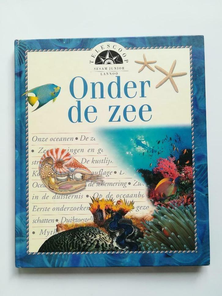 Onder de zee (Telescoop-serie / Lannoo), Boeken, Kinderboeken | Jeugd | onder 10 jaar, Gelezen, Non-fictie, Ophalen of Verzenden
