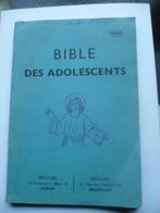 Religion : Bible des adolescents, Gelezen, Ophalen of Verzenden, Christendom | Katholiek, FIDES