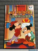 Livre Disney: Le prince et le pauvre, 4 ans, Utilisé