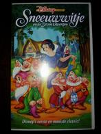 Sneeuwwitje VHS Disney, Cd's en Dvd's, Ophalen of Verzenden