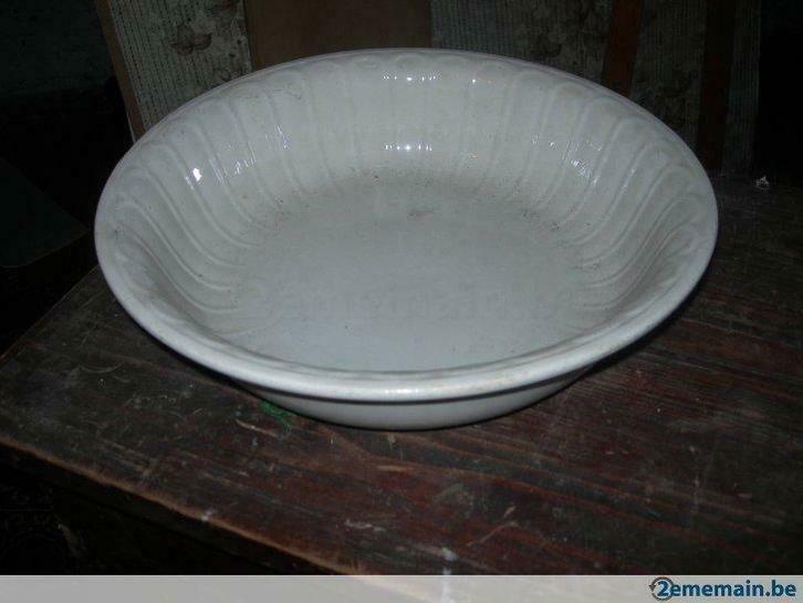 Ancien Grand bassin de salle de bains  Boch, Antiquités & Art, Antiquités | Céramique & Poterie