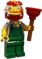 Lego minifiguur Groundskeeper Willie, The Simpsons, Series 2