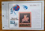 Année 1983 : Carte souvenir fdc soie - 2089 : Dag van de pos, Timbres & Monnaies, Timbres | Europe | France, Enlèvement ou Envoi