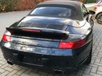 Porsche 911 TURBO CABRIO WLS X50 !=S 450PK ! X50 Vermogenpak, Auto's, Porsche, Automaat, Zwart, Cabriolet, Blauw