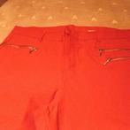rode stoffen broek MS MODE rekbaar M48, Kleding | Dames, Gedragen, Ophalen of Verzenden, Maat 46/48 (XL) of groter, Rood