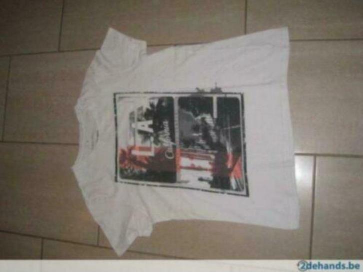 Wit proper t shirt / medium / M, Kleding | Heren, T-shirts, Gedragen, Maat 48/50 (M), Wit, Ophalen of Verzenden