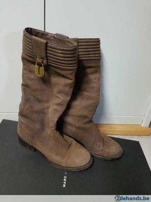 laarzen, taupe, Marc Jacobs, Kleding | Dames, Schoenen, Gedragen, Hoge laarzen, Ophalen of Verzenden