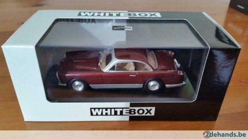 1:43 WhiteBox 1958 Facel Vega FV Coupe donkerrood, Hobby en Vrije tijd, Modelbouw | Auto's en Voertuigen, Nieuw, Auto, Ophalen of Verzenden