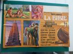 Ancienne affiche de cinéma "la Bible" - 1967, Cinéma et TV, Utilisé, Enlèvement ou Envoi, A1 jusqu'à A3