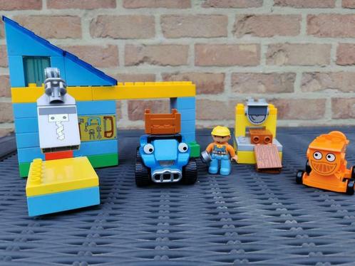 duplo 3299 - Scrambler et Dizzy à l'atelier de Bob, Kinderen en Baby's, Speelgoed | Duplo en Lego, Gebruikt, Duplo, Complete set