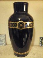 Vase Art deco céramique en cobalte bleu Boch Louvière1925, Antiquités & Art, Enlèvement ou Envoi