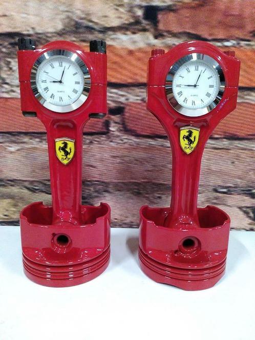 Piston clock zuiger klok mancave - Ferrari BMW Alfa Romeo, Huis en Inrichting, Woonaccessoires | Klokken, Nieuw, Ophalen of Verzenden