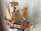 Mooie houten modelboot, Hobby en Vrije tijd, Overige merken, 1:200 of kleiner, Zo goed als nieuw, Ophalen